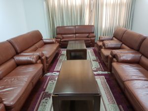 VIP Saal im Parlament Maputo
