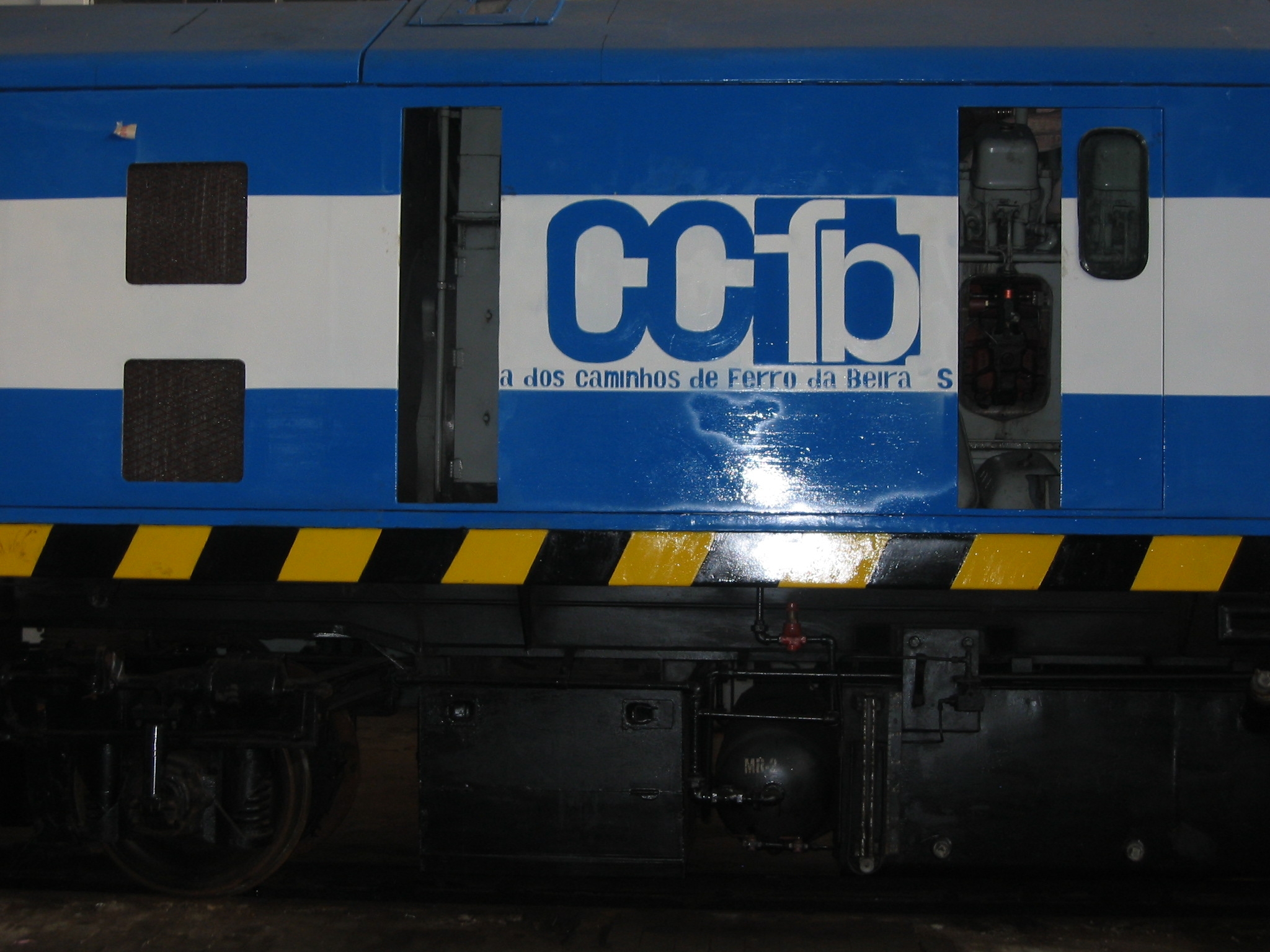 Lok aus D in Beira Mosambik